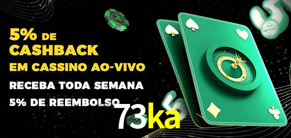 Promoções do cassino ao Vivo 73ka